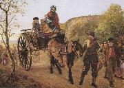 Frederick bacon barwell The Hero of the Day (mk37) Spain oil painting artist